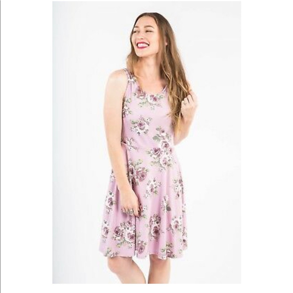 Agnes & Dora Floral Fisher Dress w/ Pockets NWT XL